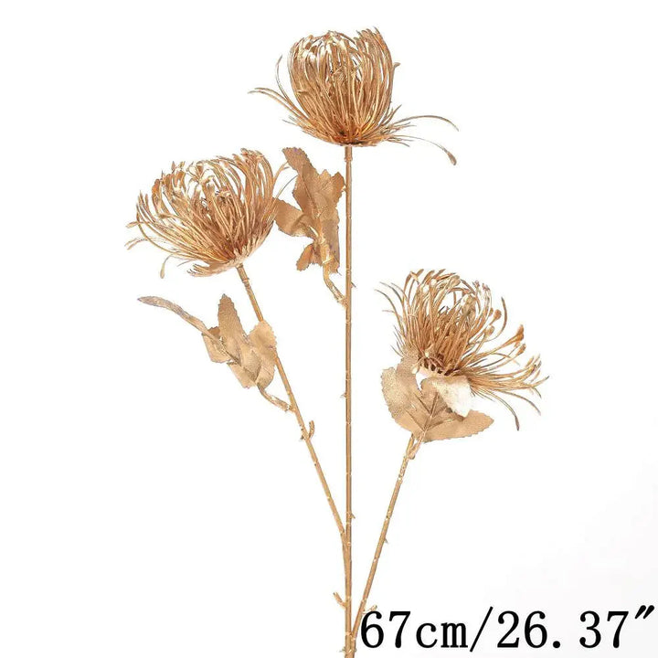 Arranjo de Flores Artificiais Decoração de Natal Natal 05 - Arranjo de Flores Artificiais Decoração de Natal Design & Casa D 