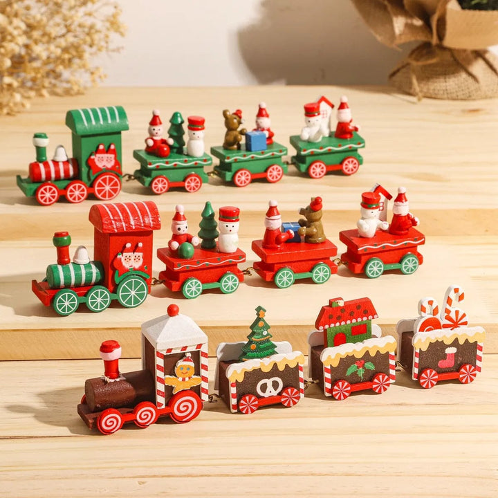 Christmas Train Merry Christmas Decorations For Home 2023 Cristmas Ornament Xmas Navidad Noel Gifts Happy New Year 2024 Design & Casa 