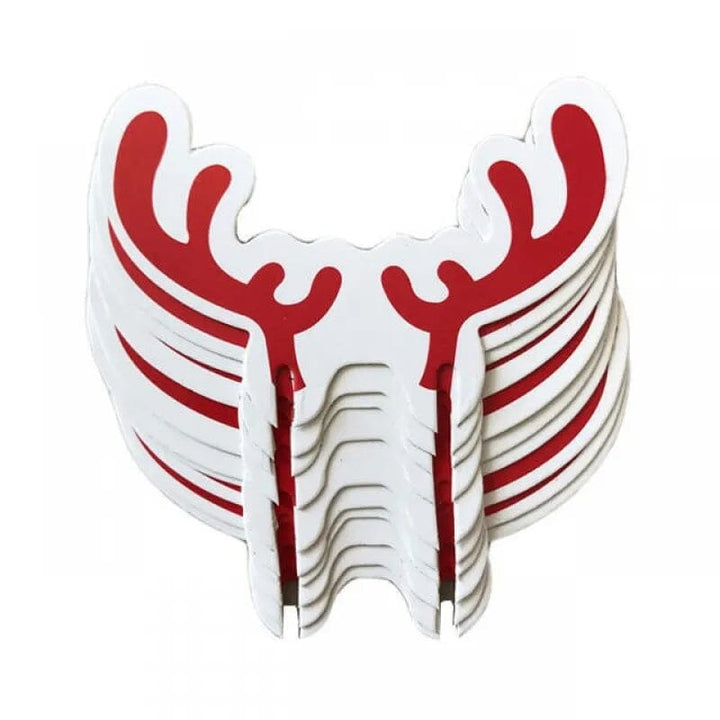 Marcadores de Copo Decoração Festa de Natal Natal 27 - Marcadores de Copo Decoração Festa de Natal Design & Casa 